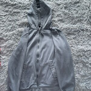 H&M blue zip up